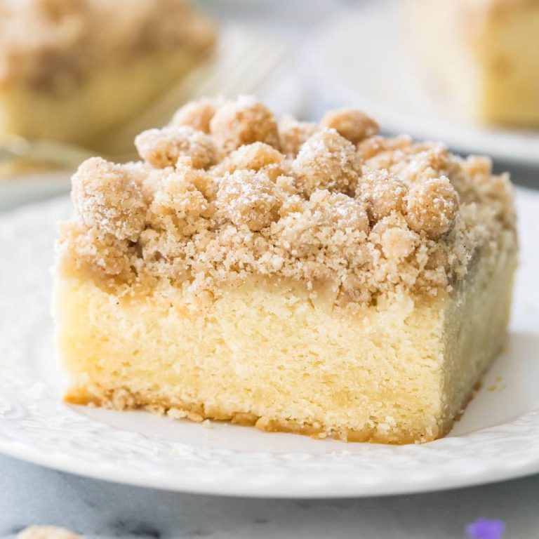 Soft Vanilla Crumb Cake