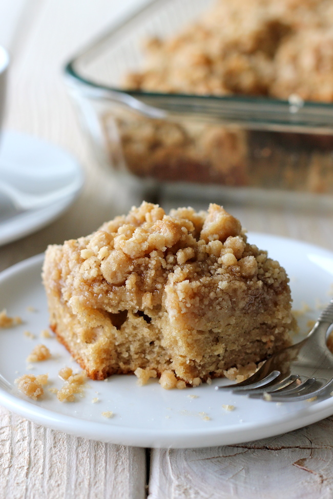 Coffee Cake With Brown Sugar Topping