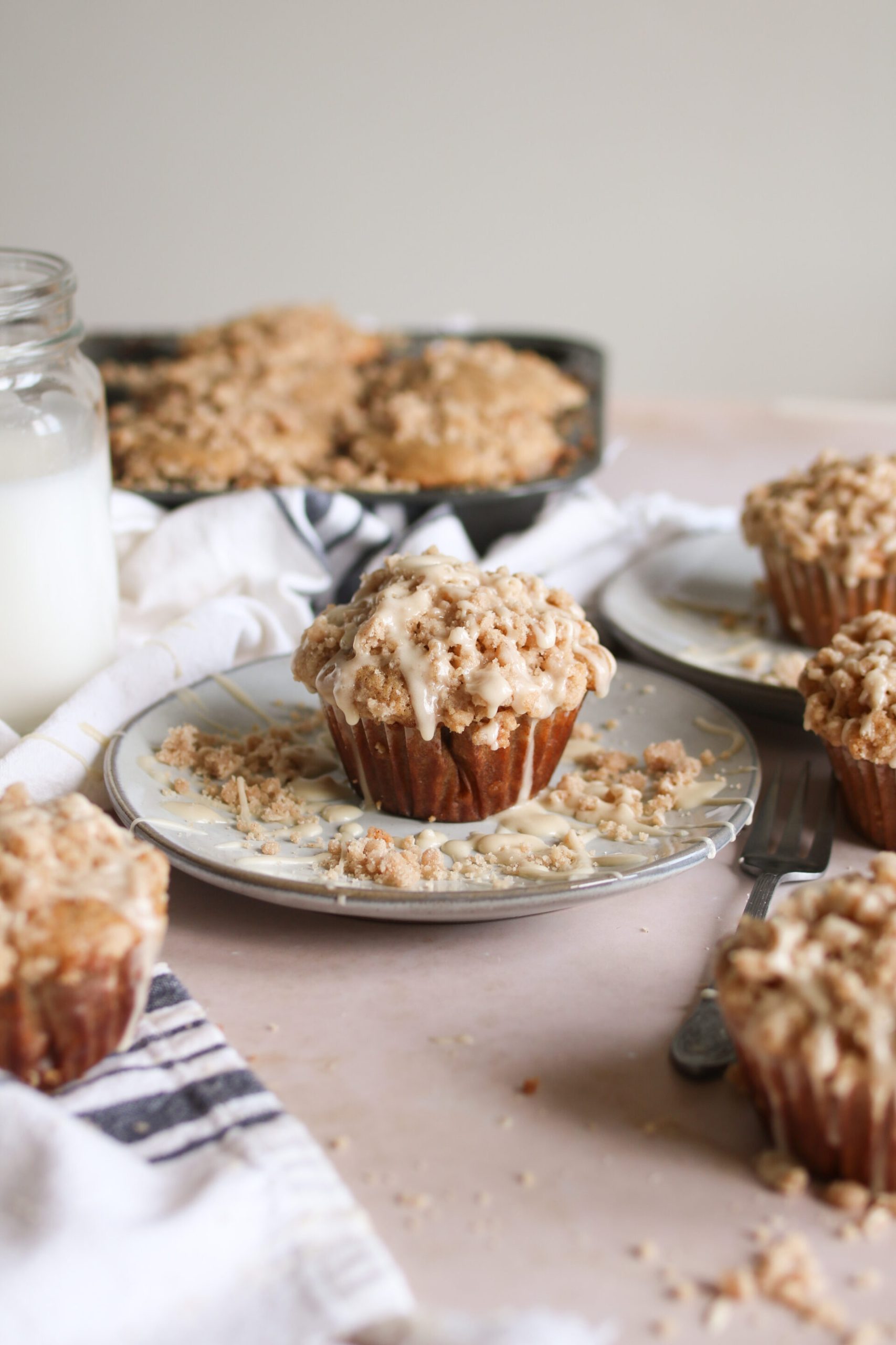 Coffee Cake With Maple Glaze