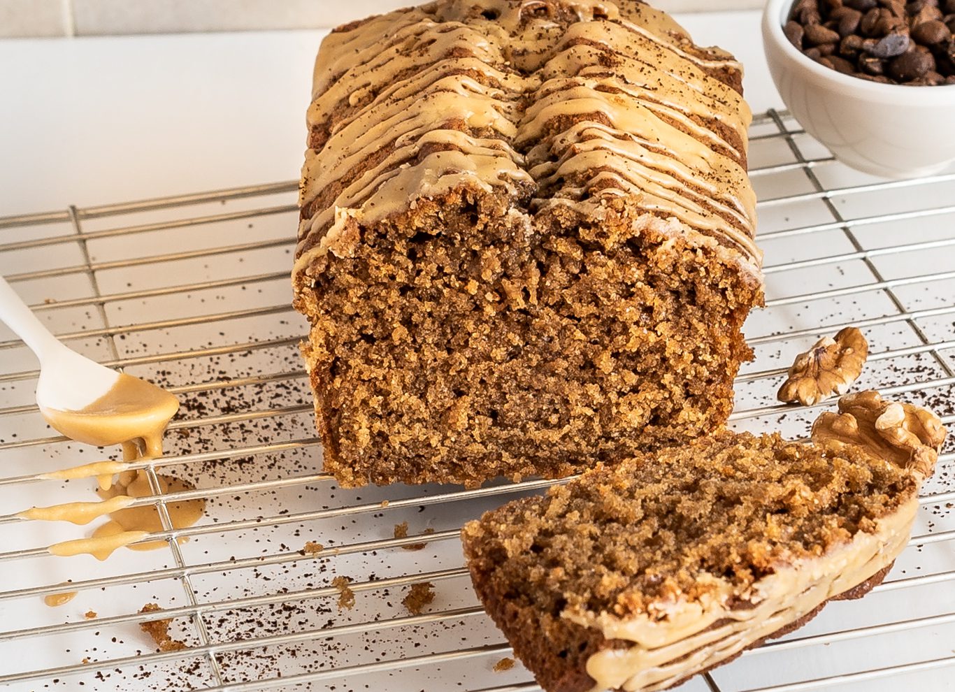 Coffee Cake Loaf Easy Recipe