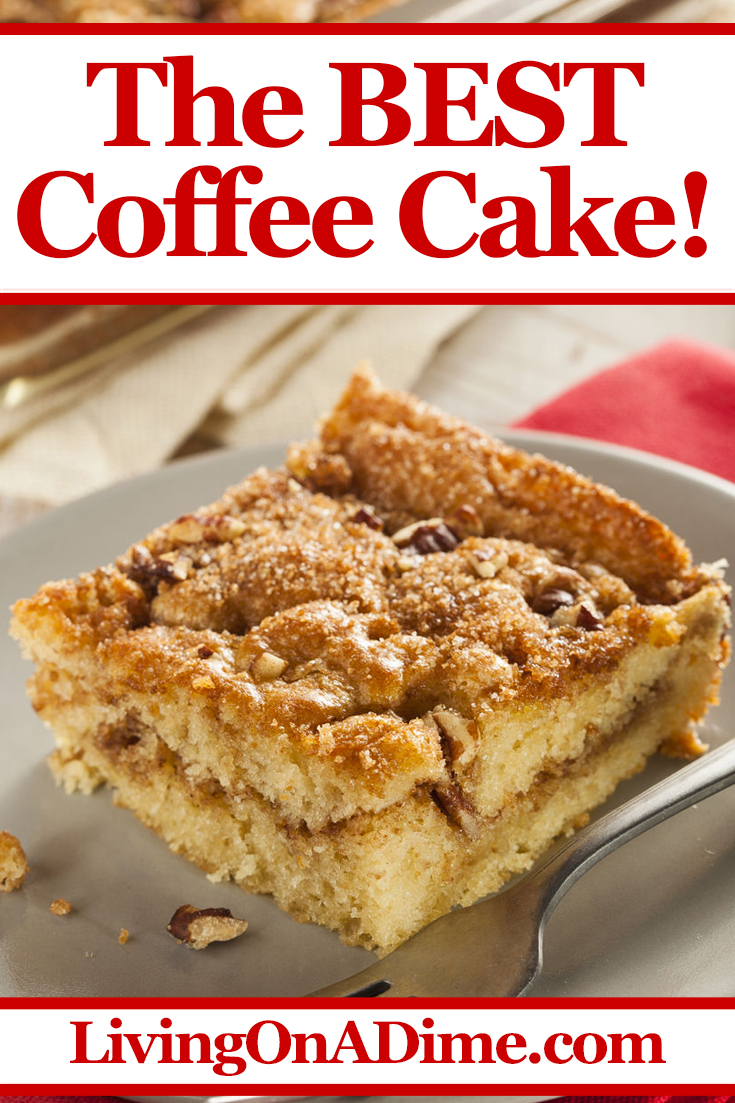 Coffee Cake In 30 Minutes