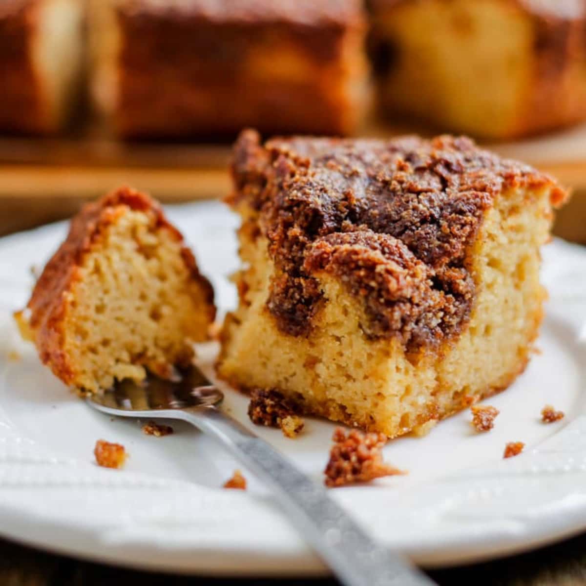 Low Sugar Coffee Cake