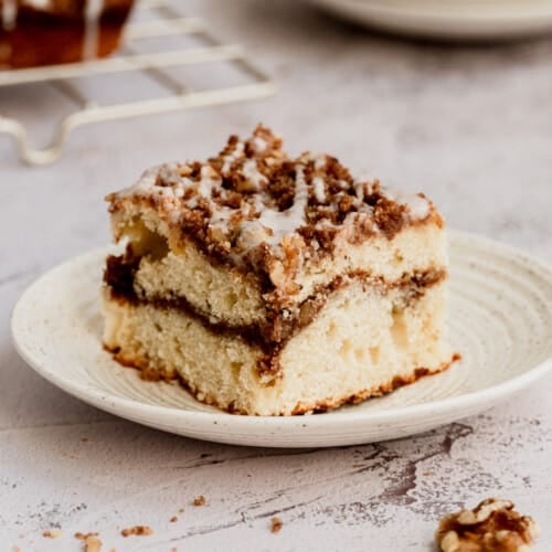 Cinnamon Walnut Coffee Cake
