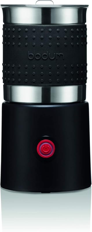 Bistro 13.5oz Barista Electric Milk Frother with Auto Temperature Cont